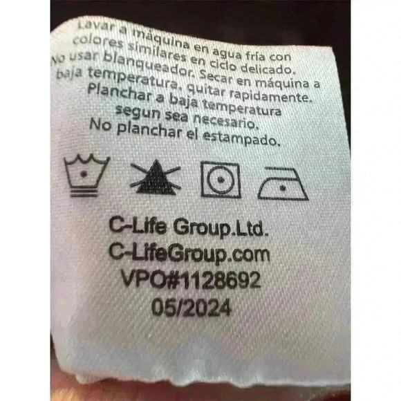 Disney Lilo & Stitch Unisex Blue Striped Baseball Jersey Size L - Picture 15 of 15